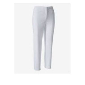 Fabulously Slimming White Chico’s Ankle Pant, Sz 0